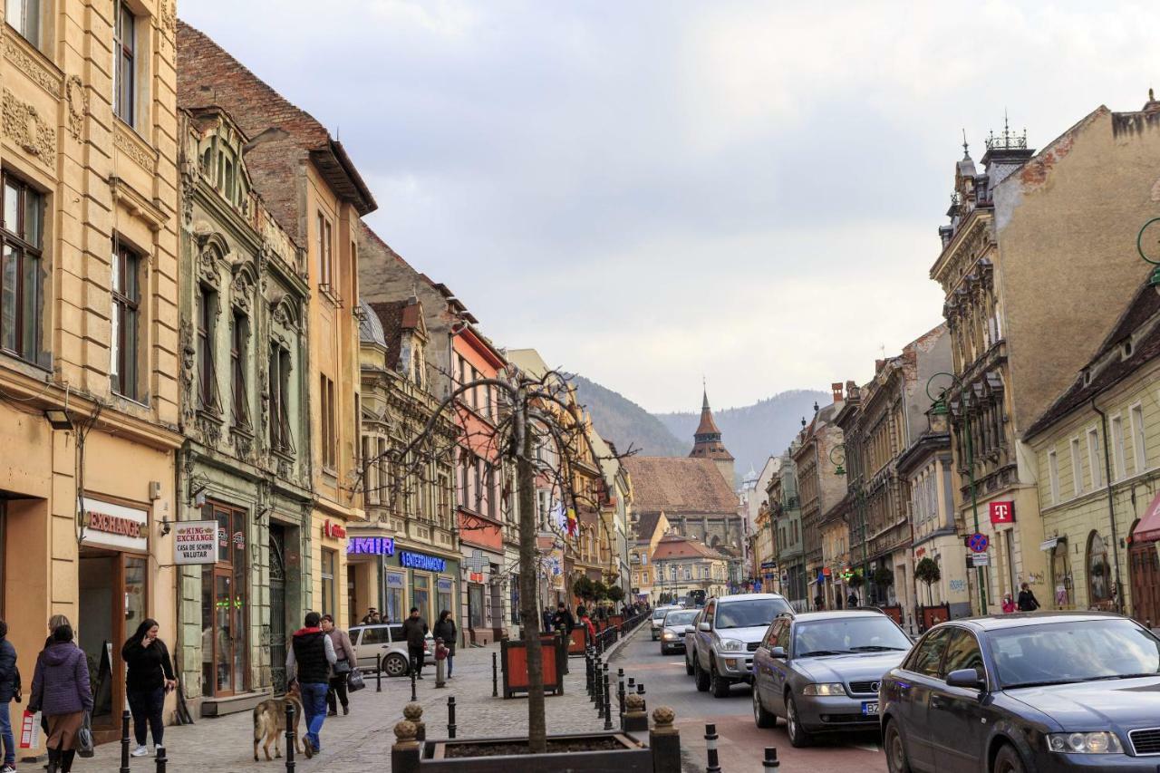 Strada Muresenilor - Savas Apartament Brasov Bagian luar foto